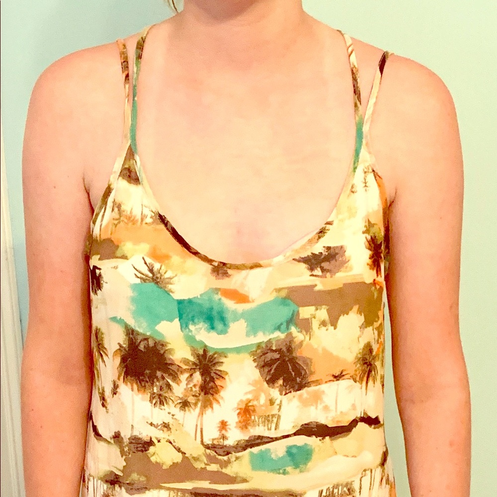 Adorable Tropical Shift Dress